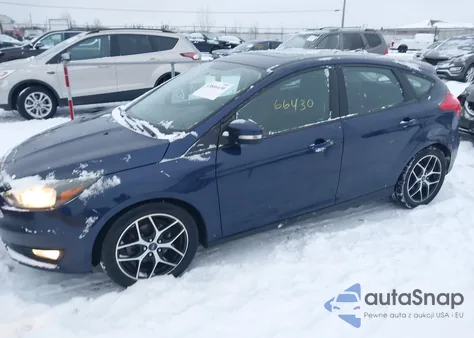 2017 Ford Focus Sel из США, поврежденный, VIN 1FADP3M26HL206787